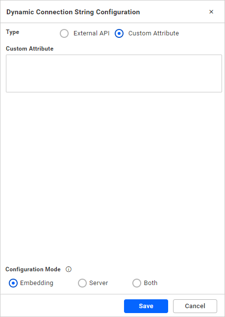 Dynamic Connection String
