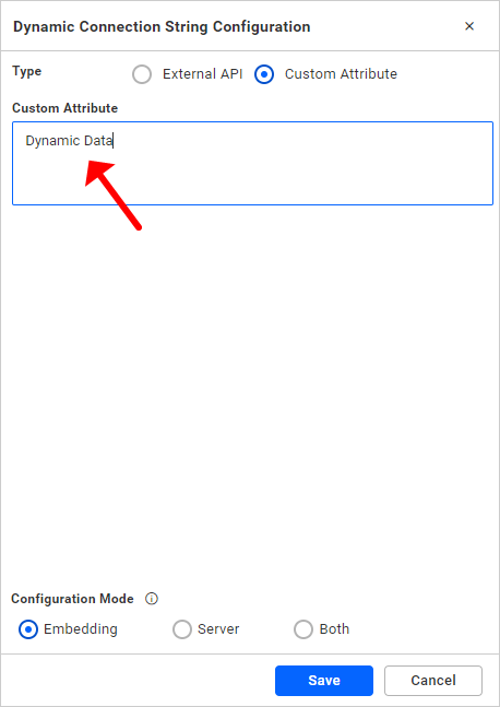 Dynamic Connection String