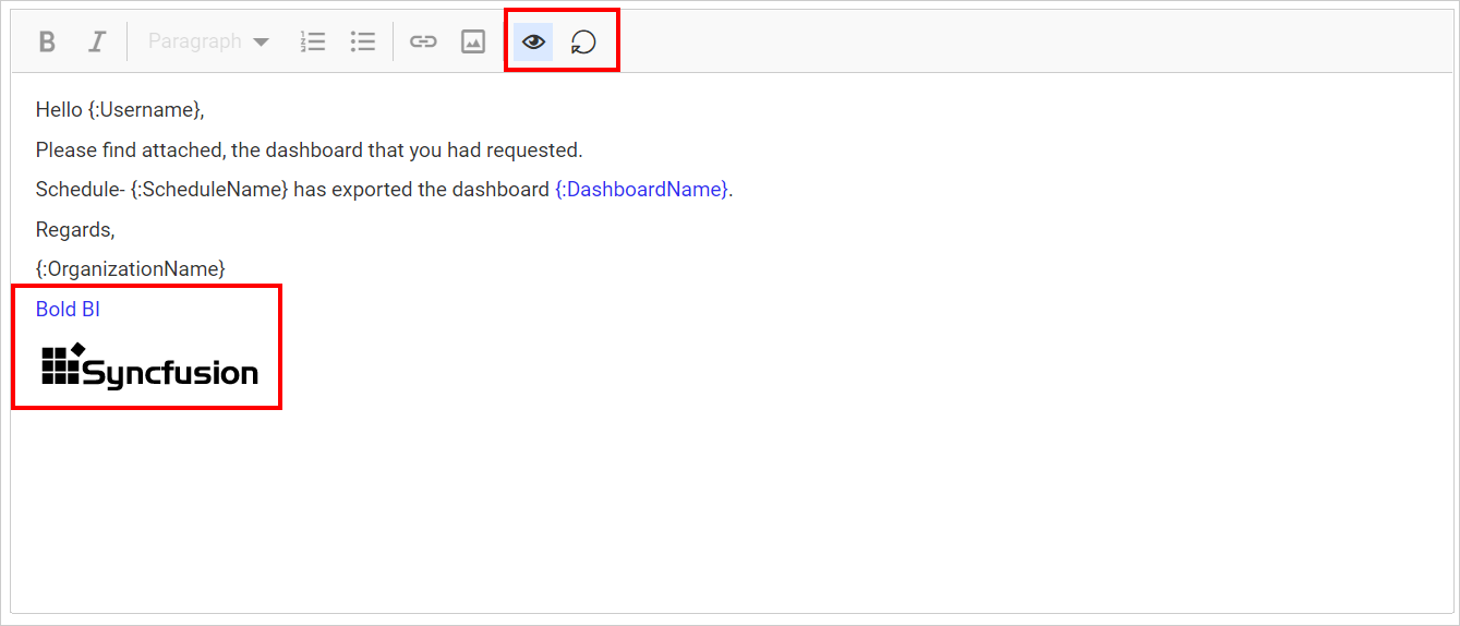 Preview and Reset