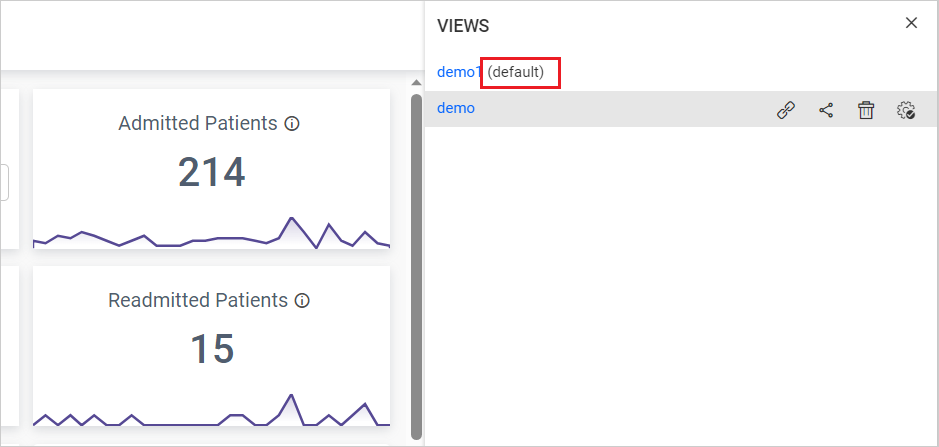 Set default