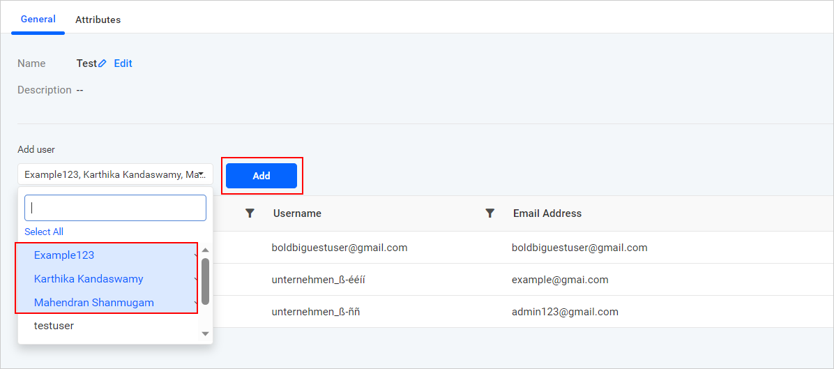 Add Users