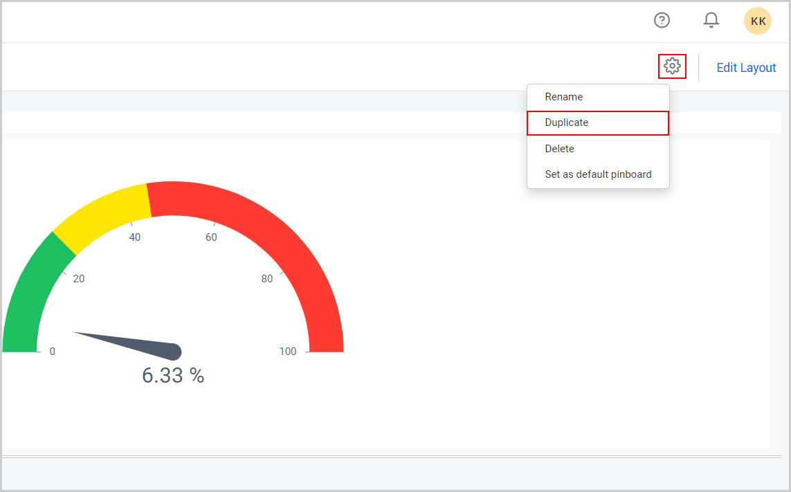Duplicate Option