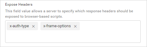 Expose Headers