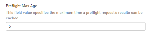 Preflight max-age
