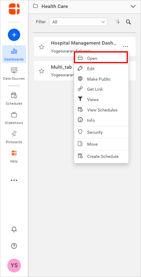 Dashboard scheme