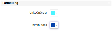 Formatting