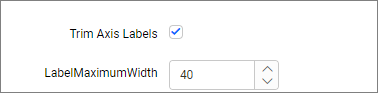 Label maximum width