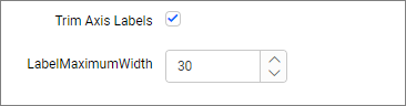 Label maximum width