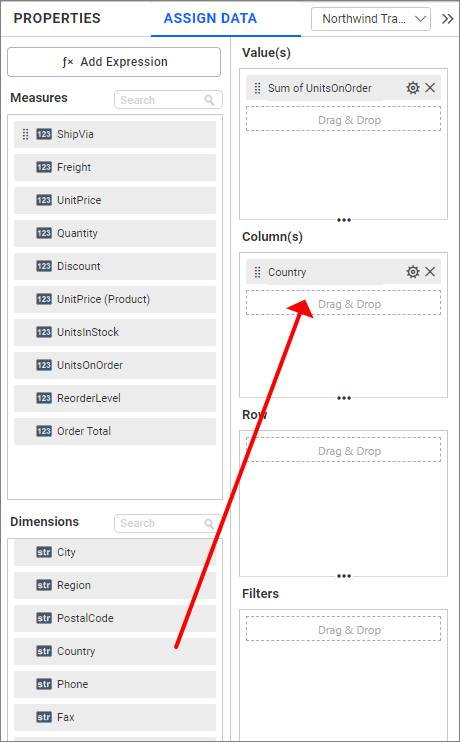 Add column field
