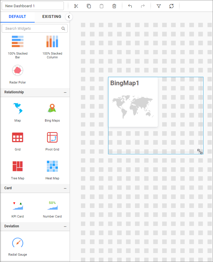 Resizing Bing Maps