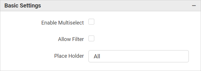 Basic Settings