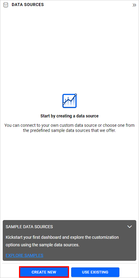 Data source button