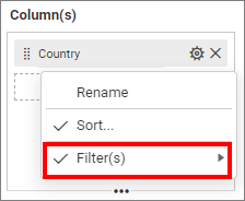 Sort option