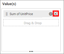 Remove button