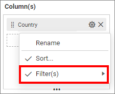 Filter option