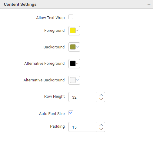 Content  Customization