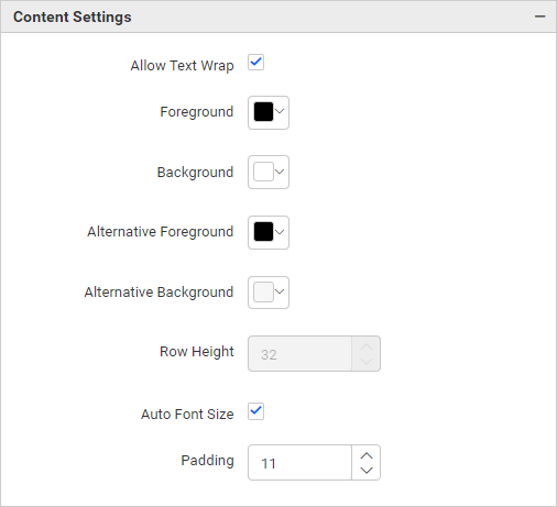 Grid Row Height
