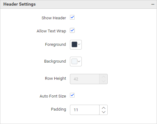 Grid Row Height