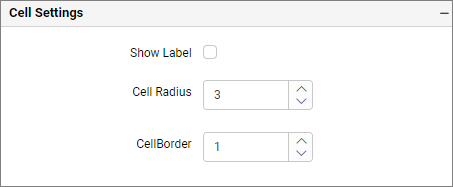 Cell settings