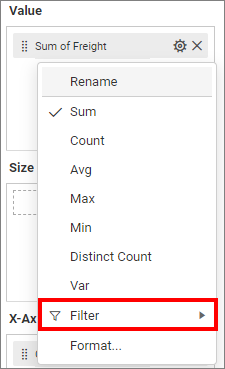 Filtering data