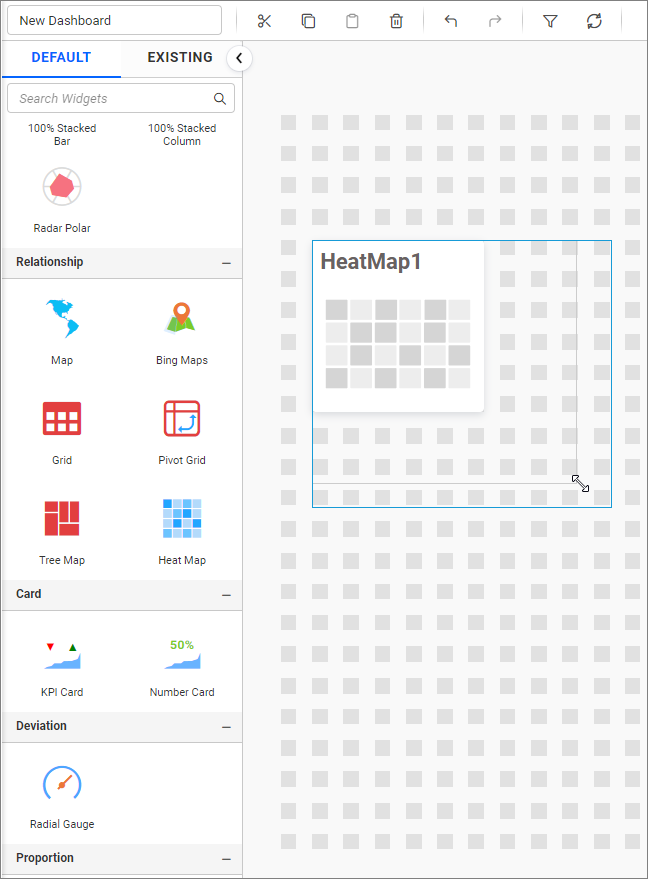 Resizing Heatmap