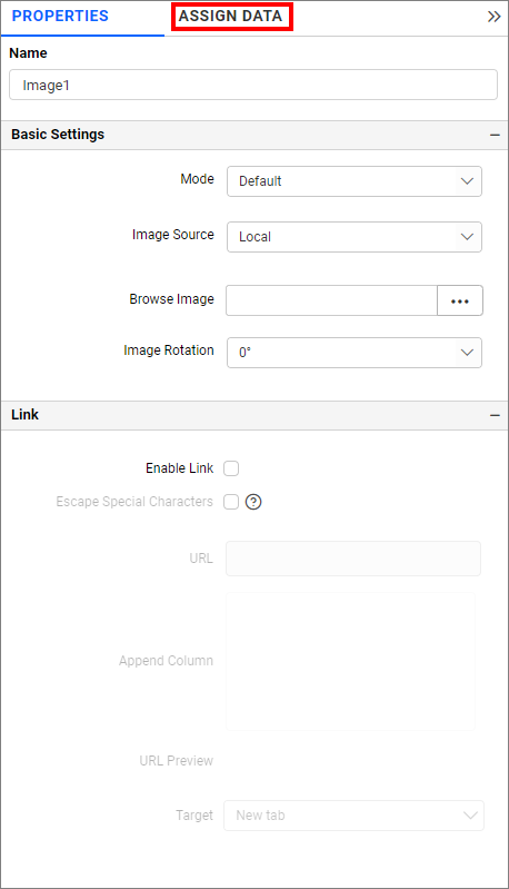 Assign Data