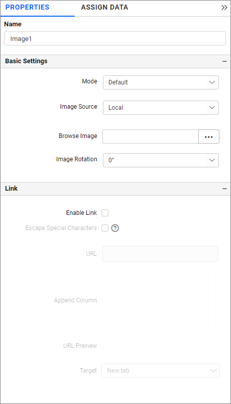 Data tab