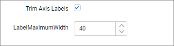 Label maximum width