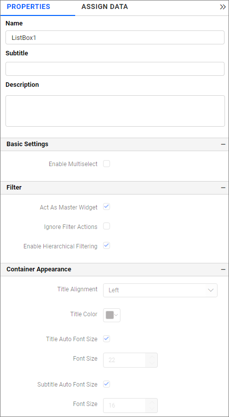 Data tab