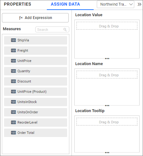 Assign data