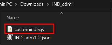 Rename shapefile