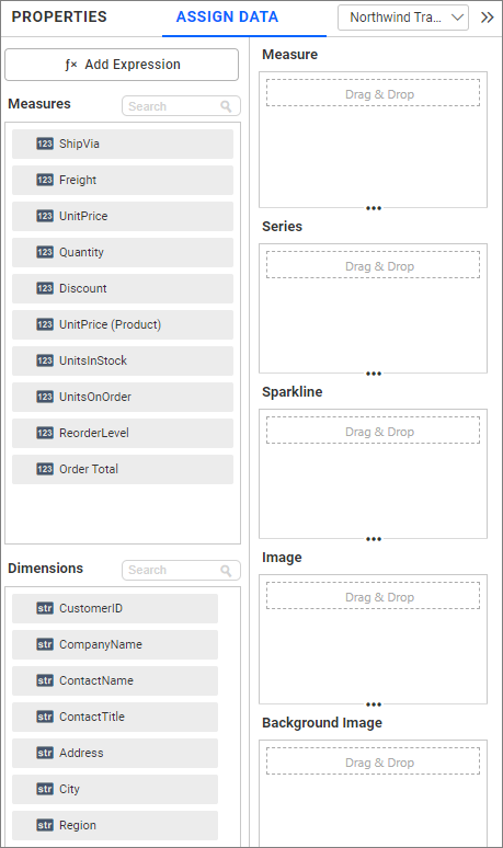 Assign Data click
