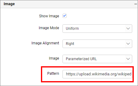 Entered URL