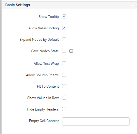Basic Settings