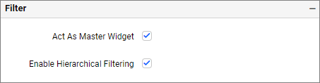 filter configuration for period over period