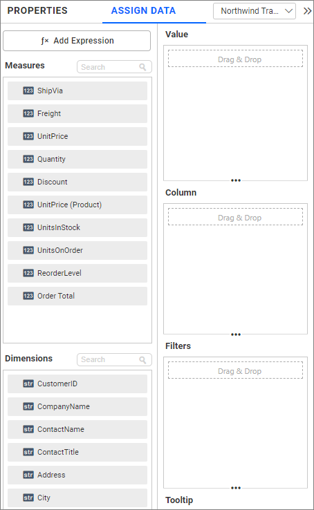 Data tab