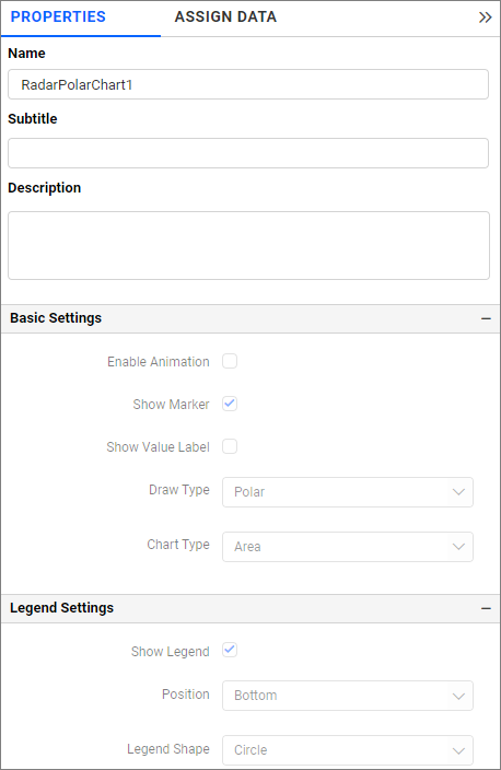 ASSIGN DATA