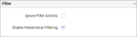 Filter properties