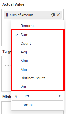 Settings menu
