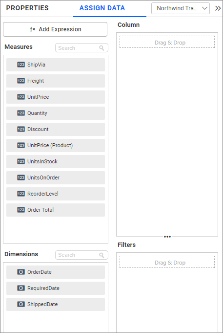 Assign data