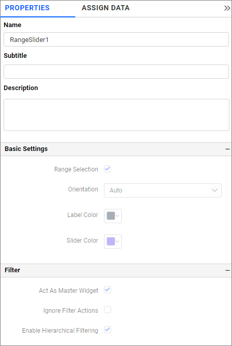 Data tab