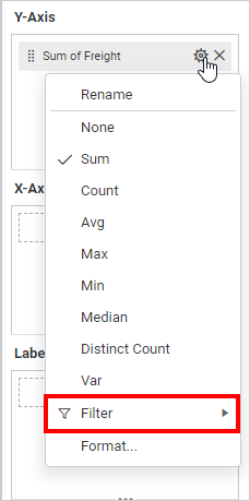 Filter option