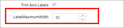 Label maximum width