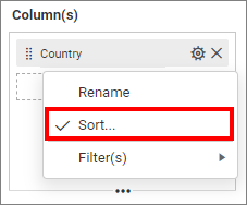 Advanced sorting