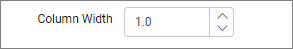Column Width Customization