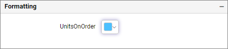 Formatting option