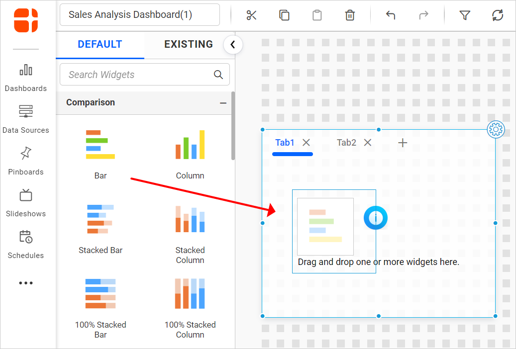 Method1 Tab Widget