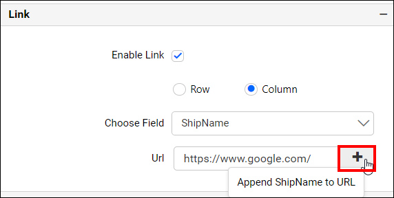 Add button