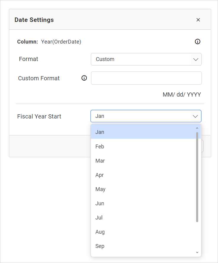 Set Custom Firmat