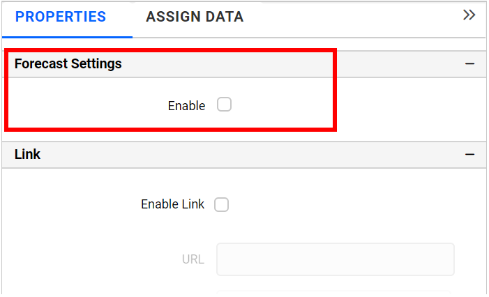 Forecast Settings